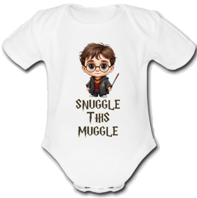 harry @potter@@ Babygrow Baby Vest Grow snuggle this muggle