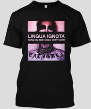 LINGUA IGNOTA - Mine Is The Only Way Now Mens Black Tshirt Size S 5XL