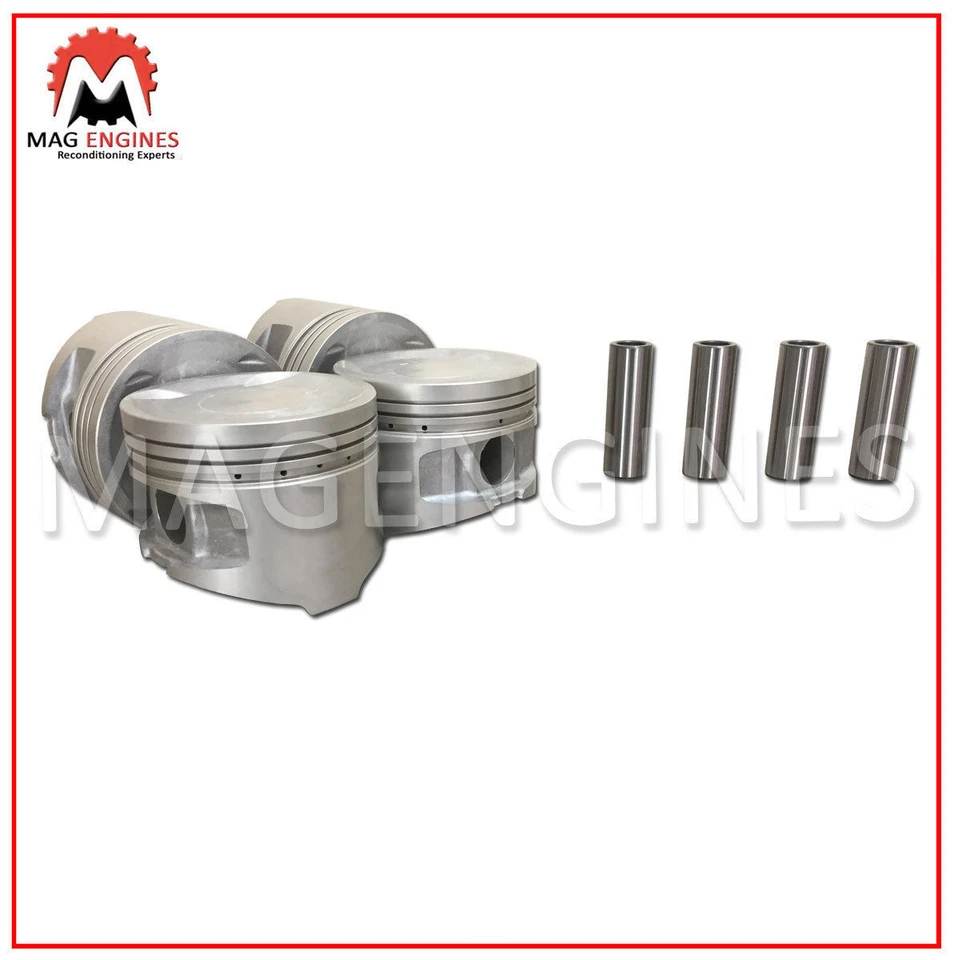 JUEGO DE PISTÓN Y ANILLO TAMAÑO 0.50 MITSUBISHI 4G63D PARA PLYMOUTH LASER SONATA 2.0 89-92 Foto 4 de 4