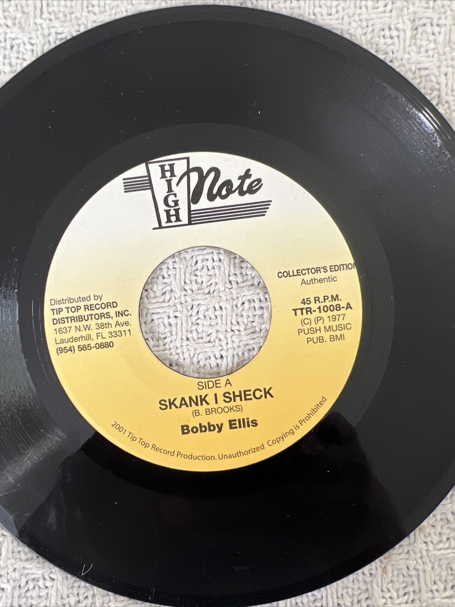 Bobby Ellis Skank I Sheck / Stormy Weather 7” 45” Reggae