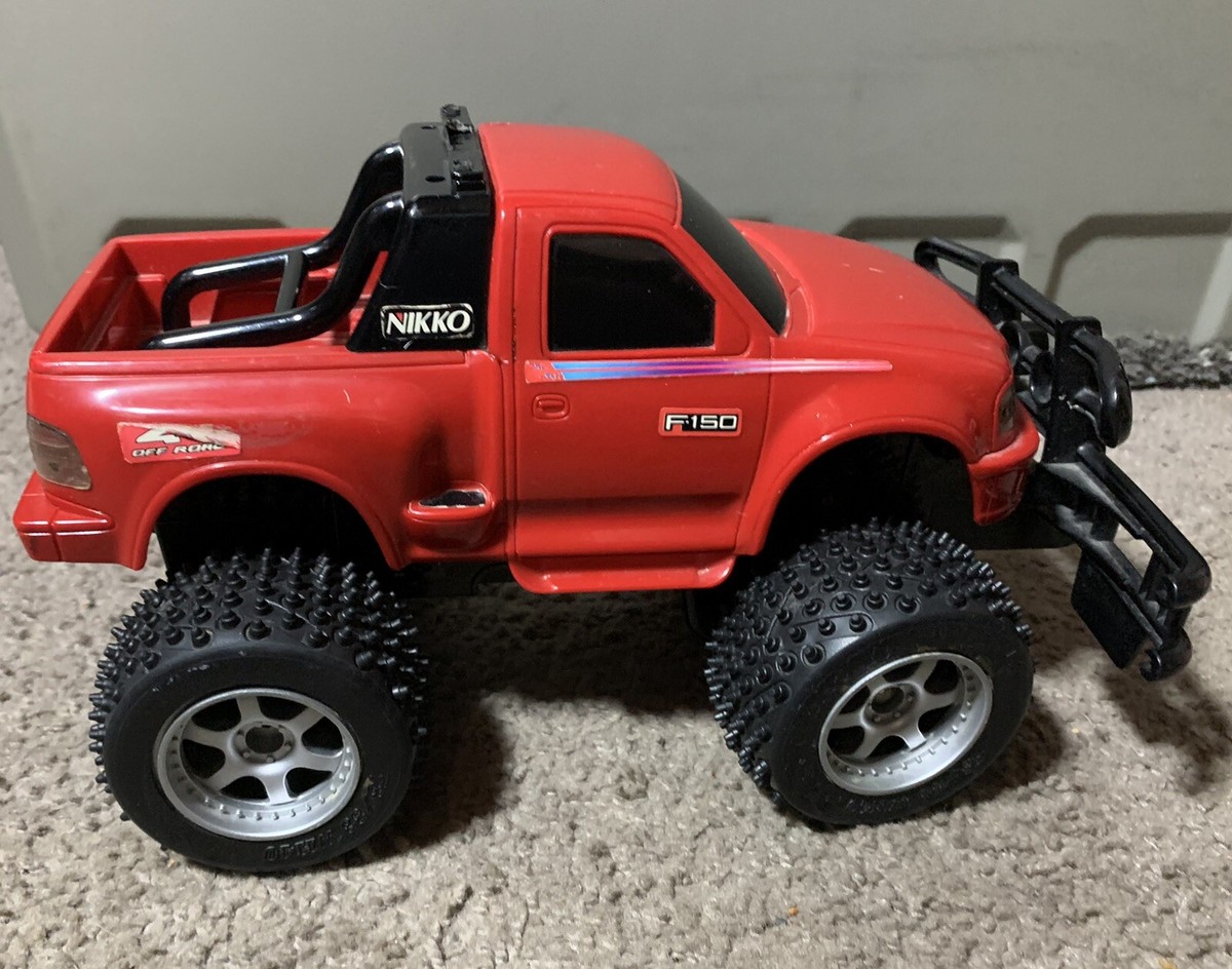 Vintage Nikko Ford F-150 RC Red Off Road 4x4 Truck 49MHz Vintage Nikko Ford F-150 RC Red Off Road 4x4 Truck 49MHz
