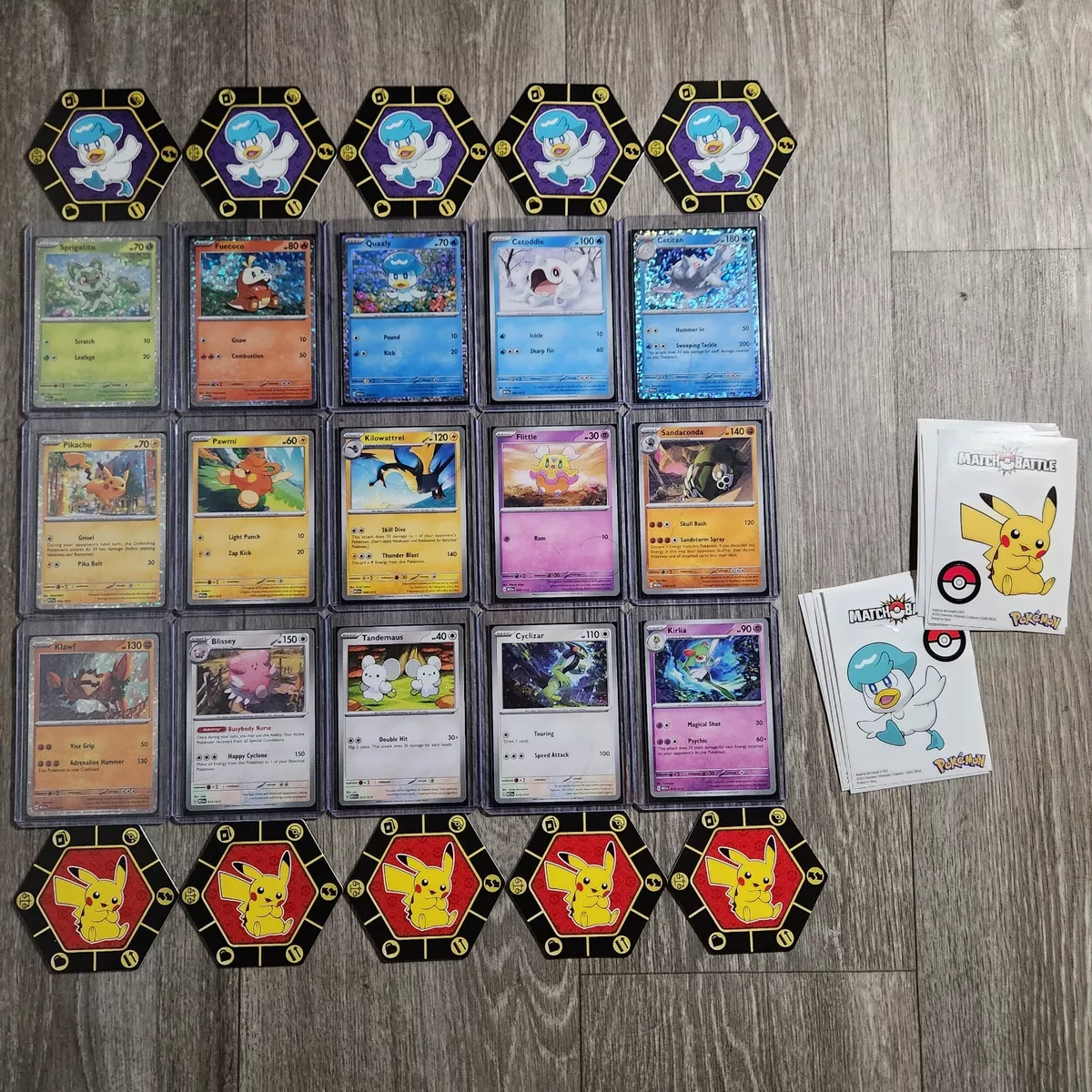 McDonald's Pokémon Cards 2023 Complete Set 15/15 Plus Extras