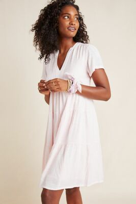 tiered tunic dress