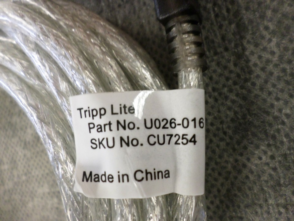 Tripp-Lite - U026-016 USB 2.0 Extension Cable, USB A, USB A, 4,8m, USB A x2, USB port & device