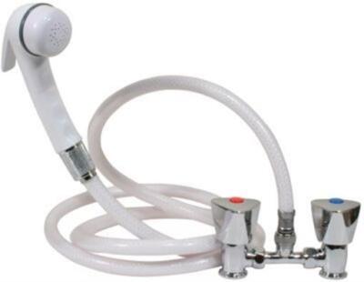 Scandvik Shower Mixer White 14117