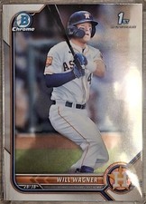 2022 Bowman Chrome Prospects Will Wagner #BCP-105