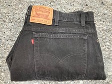 Vintage Levi's 550 Jeans Mens 42 X 32 Relaxed Fit 90s USA Made Levis Act. 41x28