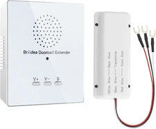 Doorbell Extender - Converts Wired Doorbell to Wireless, 21 Melodies, 500' Range