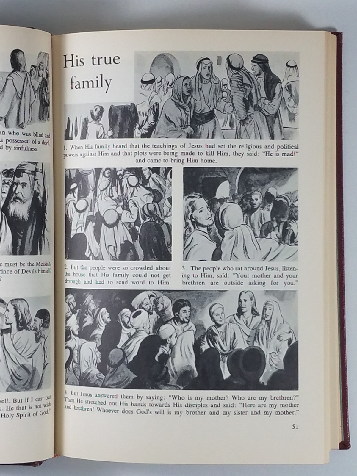 The Bible in Pictures ~Vintage 1952 ~ Edited Ralph Kirby ~ Excellent ...