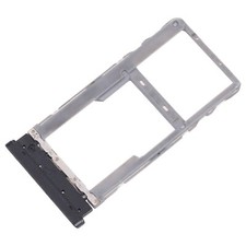 For Alcatel Joy Tab 2 9032Z SIM Card Tray + Micro SD Card Tray Holder (Black)