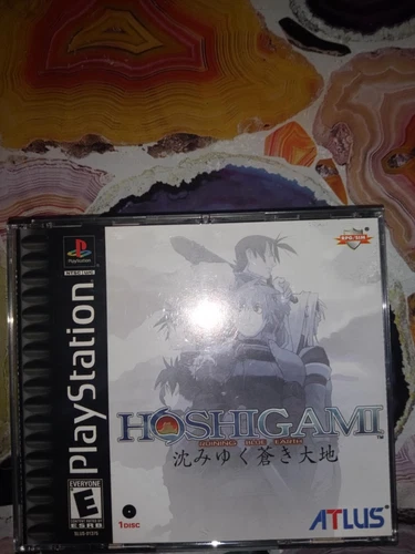 Hoshigami: Ruining Blue Earth (Sony PlayStation 1, 2001) PS1 Complete CIB TESTED
