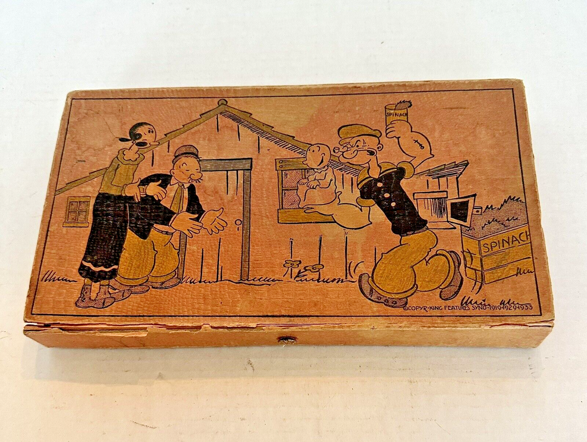Antique Popeye Pencil Box - 1918, 1929, 1933 | eBay