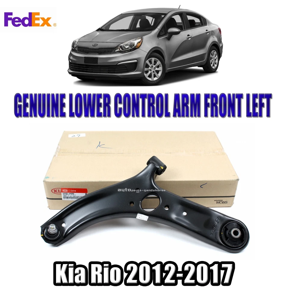 FEDEX FREE⭐Genuine Lower Control Arm FRONT LEFT RIGHT 2EA For Kia Rio 2012-2017 - Image 2 of 4