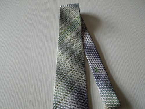 DAKS LONDON SILK TIE SETA CRAVATTA MADE IN ITALY 1421 - Foto 3 di 8