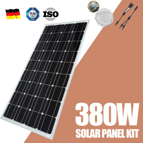 380W 350W Solar Panel 12V Mono 300W 250W 200W Caravan Camping Battery Charging - Picture 40 of 48
