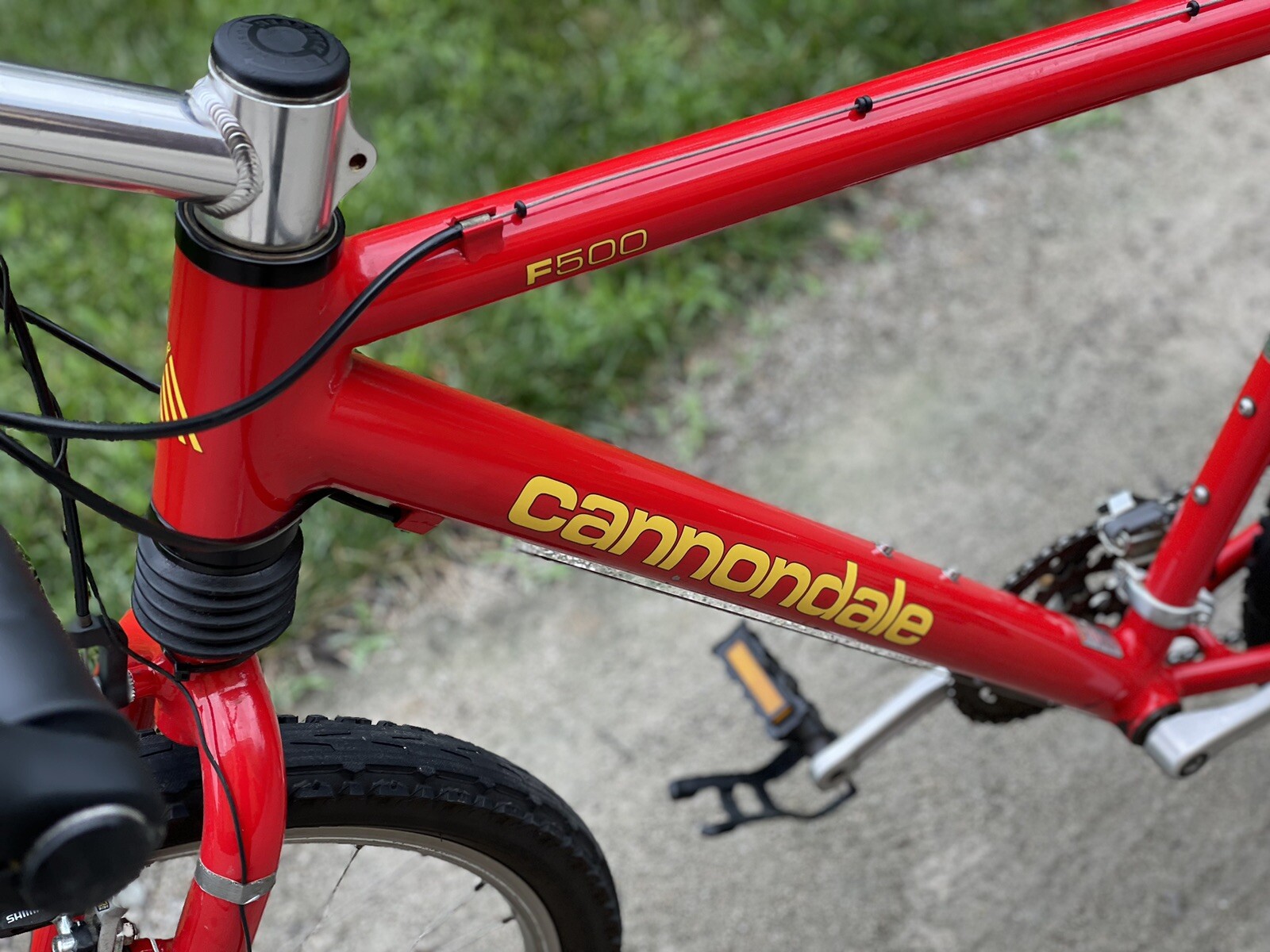 cannondale f500 mountain bike