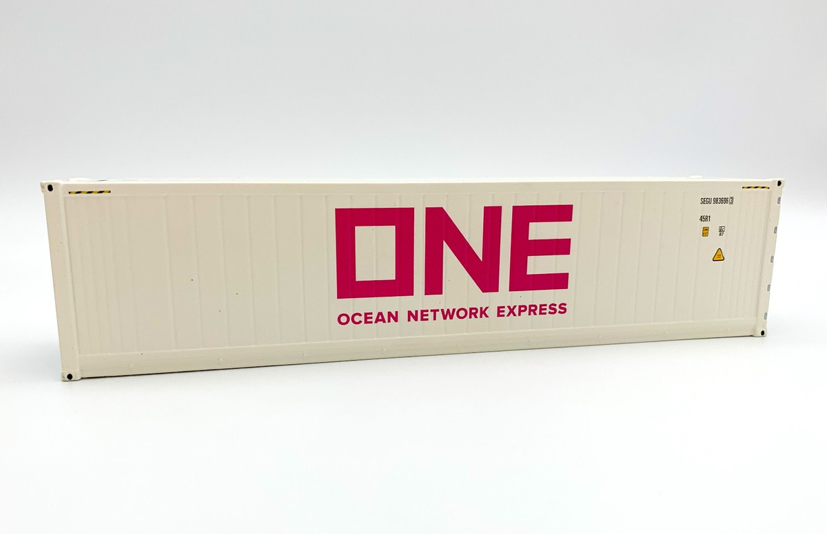 ゆう　WSI 1/50 コンテナ40ft トレーラー ONE ゆう WSI 1/50 コンテナ40ft トレーラー ONE 40ft reefer container