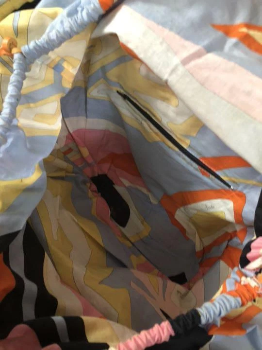 Emilio Pucci корзина сумка солома женщин подержанный подлинный из Японии - Изображение 4 из 4