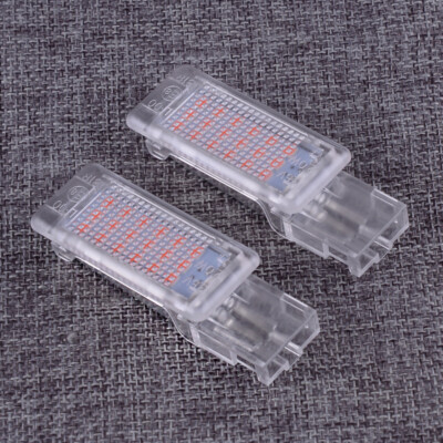 2x Red LED Footwell Light Lamp fit for VW Golf Passat Touareg Scirocco EOS Seat