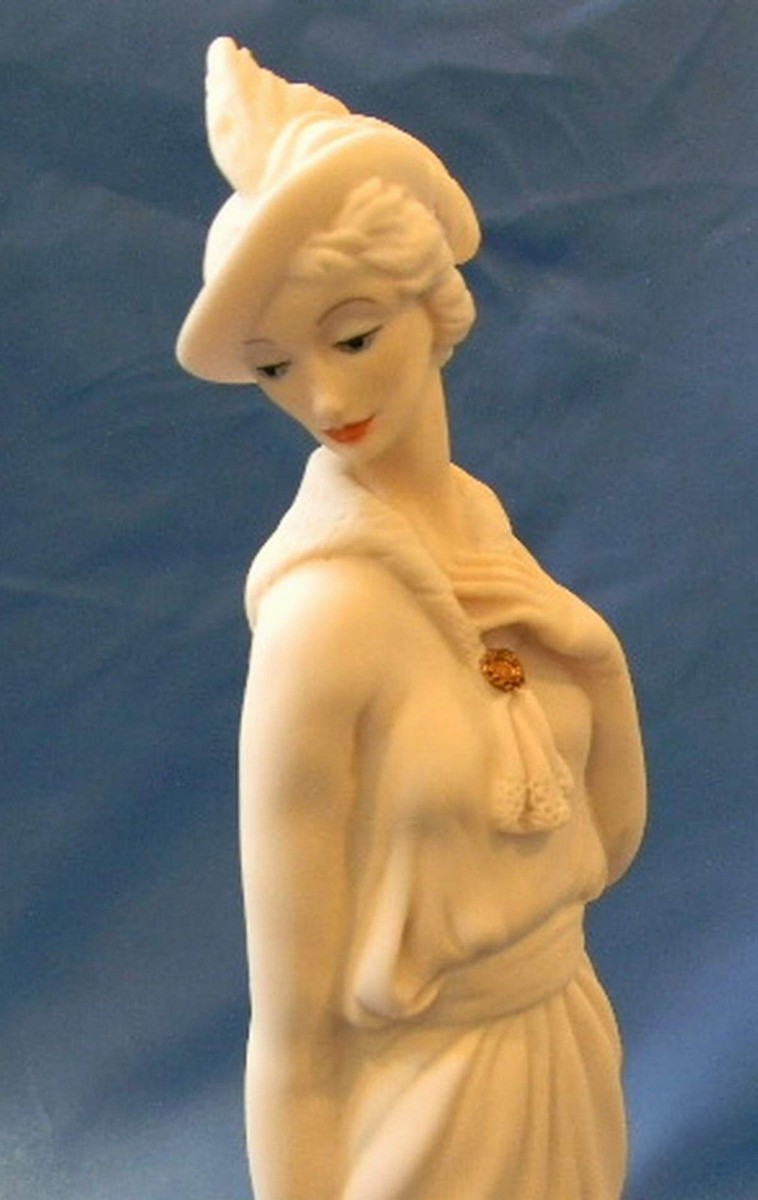 Giuseppe Armani Florence Figurine lady with bag art 0412-F