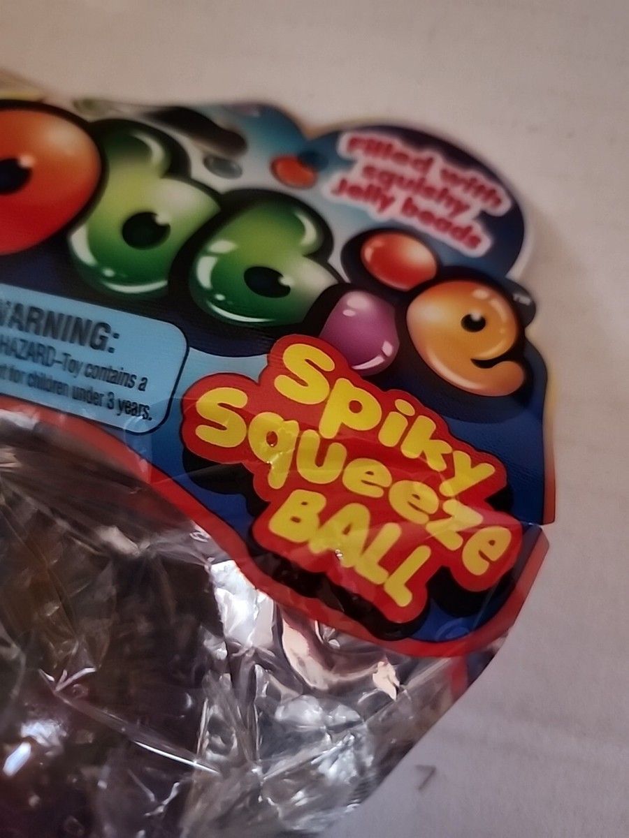 Globbie Spiky Squeeze Bead Ball Fidget Toy Sensory Filled