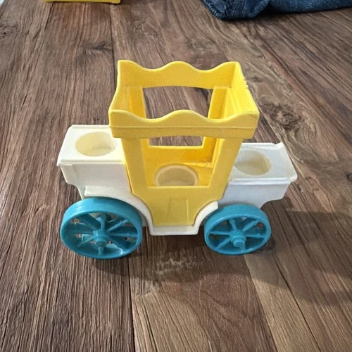 Vintage Fisher-Price Little People Play Family Castle #993 - Royal Carriage