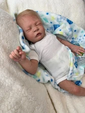 Reborn Sweet Pea Asleep by Laura Lee Eagles Sold Out