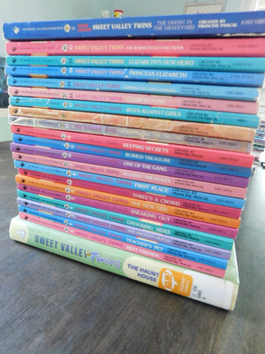 Sweet Valley Twins Lot of 22 Chapter Books 1-14, 17, 23, 24, 30, 33, 37 +more