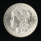 US Coin 1879 O Morgan Silver Dollar Choice Lustrous BU NO RESERVE!