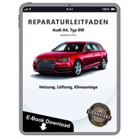 Audi A4 Typ 8W Ab 2015 Heizung BelüFtung Klimaanlage Reparaturanleitung PDF