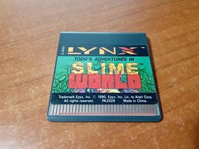 Todd's Adventures in Slime World (Atari Lynx, 1992) W/ Original Box