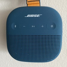 Bose SoundLink Micro Bluetooth Speaker (2nd Gen) Twilight Blue orange strap