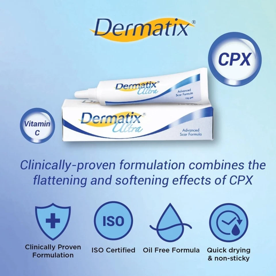 Dermatix Ultra Scar Treatment Gel 15g – Vitamin C & Silicone for Old & New Scars - Image 4 of 4
