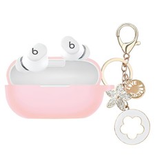 Ziseyoru Case Cover Compatible with Beats Solo Buds Earbuds 2024 Pink