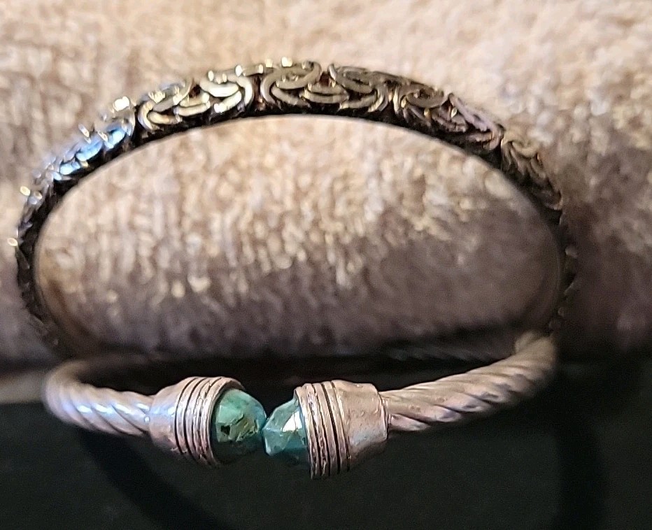 6 Bracelets Marked 925 - image 5