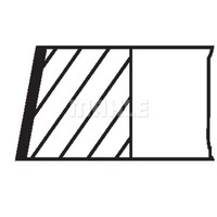 Mahle Kolbenringsatz Kolbenringzange FüR VW Golf IV 1J1 5K1 Seat Ibiza 6J1