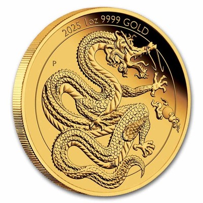 2025 Australia 1 oz Gold Dragon Proof (w/Box & COA) | eBay