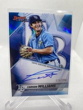 2025 Bowman's Best Carson Williams Auto Blu /150
