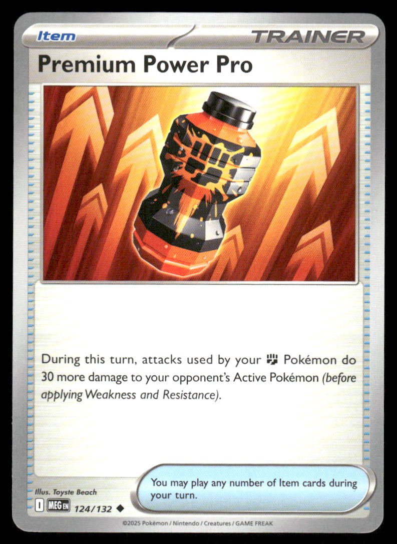 ME01: Mega Evolution #124/132 Premium Power Pro