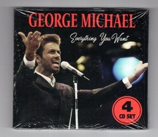 George Michael Everything you want 4xCD 31 tit poch cartonnée 2024 EUROPE