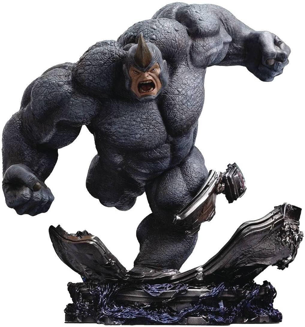 Spider-Man Vs Villains Rhino Statue 1/10 Iron Studios | eBay