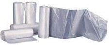 High Density Trash Can Liners- 24 x 24, 10 Gallon, 8 mic, Clear 1000 Bags/Case 