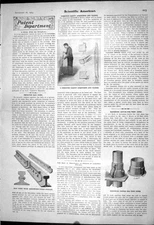 Old 1903 Scientific American Carpet Stretcher Tacker Patent Fire Esca 20th