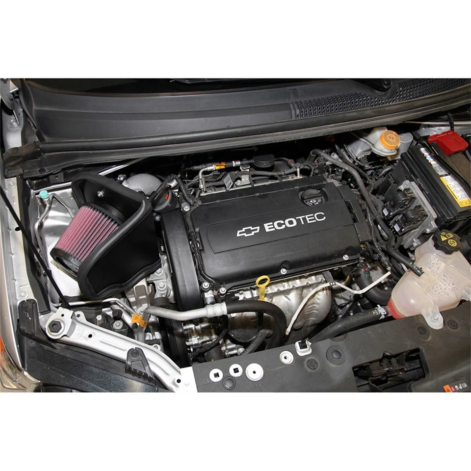 Kit de admisión de aire frío K&N 69-4525TS Performance para Chevrolet Sonic 2012-2017 1,8 L Foto 3 de 4