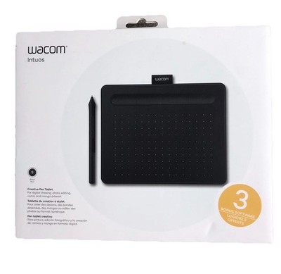 Wacom Intuos CTL-4100 Small Drawing Tablet - Black - New In Sealed Box