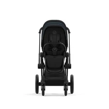 NEW Cybex Priam 3 - 1 Platinum (frame and seat chassis) baby stroller black noir