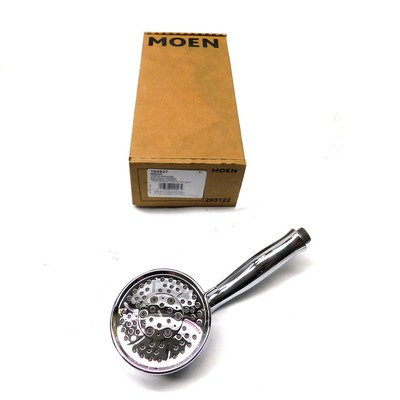 NEW Moen 164927 Chrome Eco-Performance 4-Function Handheld Showerhead 4 3/8''D
