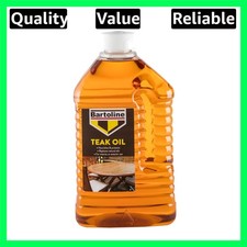 Teak Oil 2L, Deep Penetrating Wood Oil for Outdoor and Indoor Furniture, Gard... 11.00 per litre