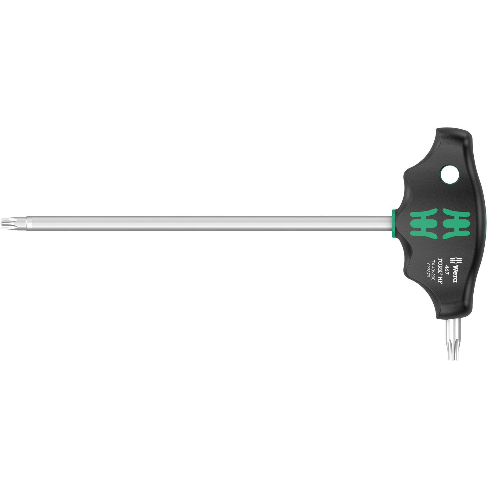 Wera 467 TORX® HF T-Handle Screwdriver - HF TX 40 x 200mm