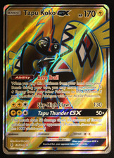 Tapu Koko GX (Full Art) 135/145 Sm-Guardians Rising Holo (MP) on eBay